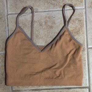 Garage Tan Crop Top